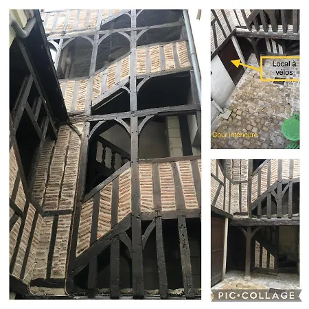 Apartman Vieux Tours, T2 40m2, 4 Pers, Lumineux