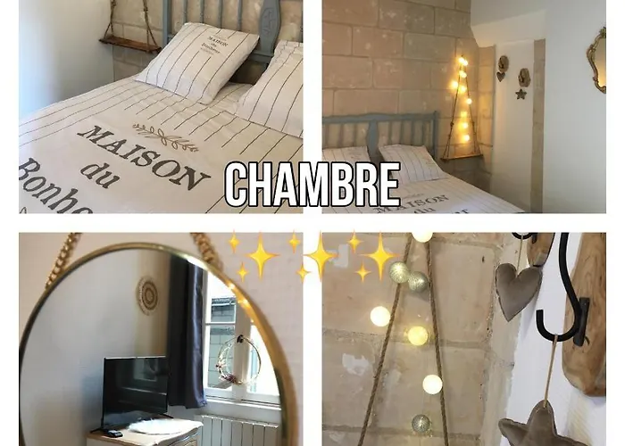 Vieux Tours, T2 40m2, 4 Pers, Lumineux Апартаменты