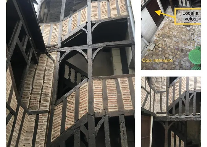 Διαμέρισμα Vieux Tours, T2 40m2, 4 Pers, Lumineux